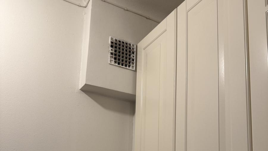 Exempel på godkänt köksventilgaller.